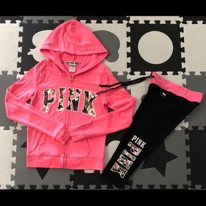 2 PC VS PINK matching clothes